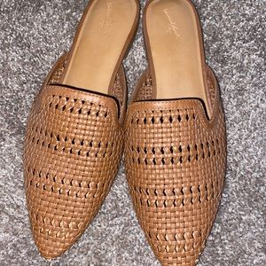 Size 10 slip on mules NEVER WORN